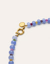 Collar Skycolor Stones Acero Baño Oro