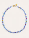 Collar Skycolor Stones Acero Baño Oro
