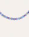Collar Skycolor Stones Acero Baño Oro