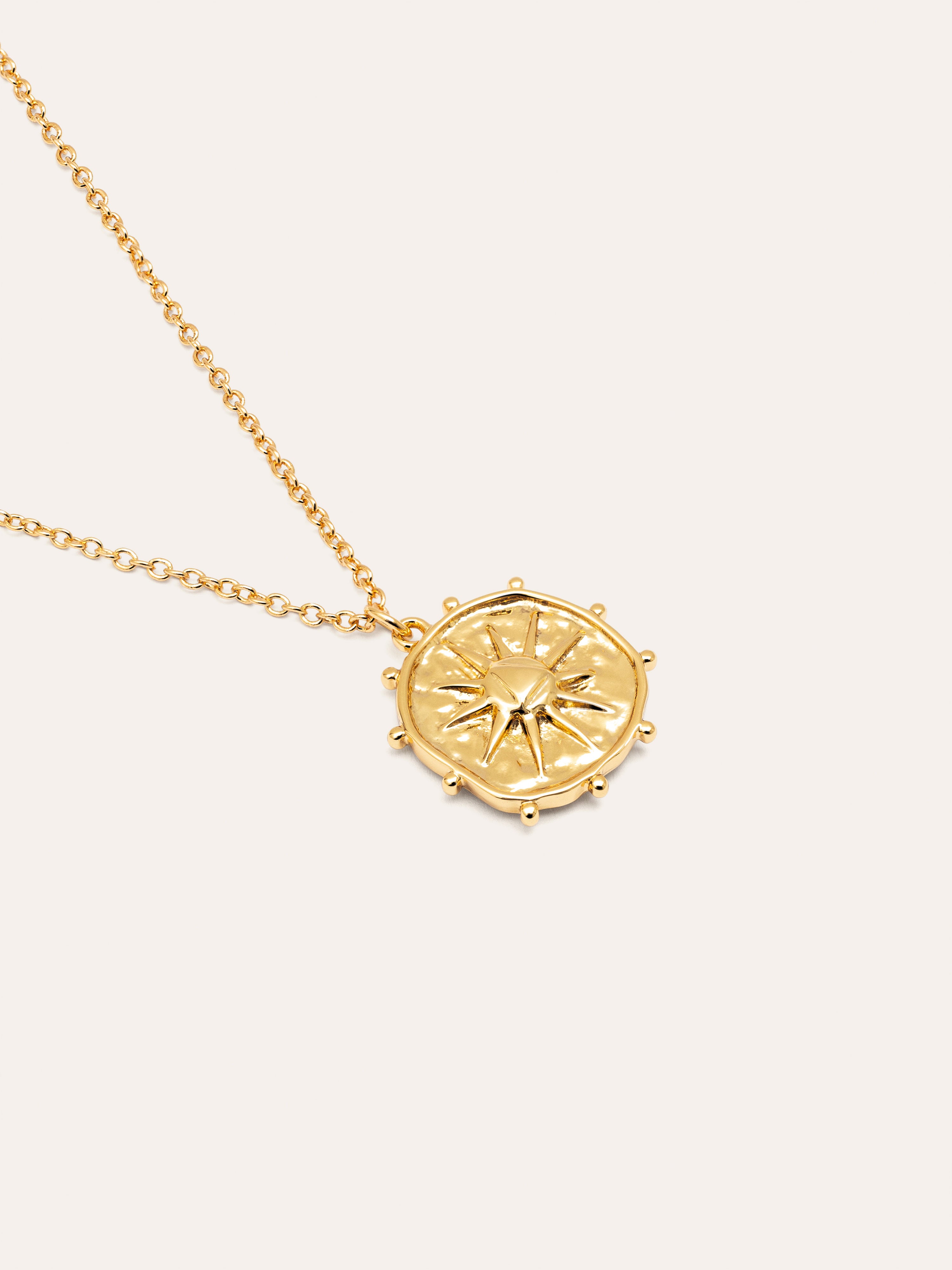 Solstice Sun Gold Necklace
