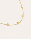 Collar Starfish Enamel Colors Baño Oro
