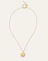 Collar Sun Light Acero Baño Oro