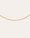 Tail Gold Necklace

