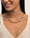 Collar Tarifa Acero Baño Oro