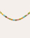 Collar Tarifa Acero Baño Oro