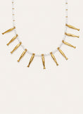Collar Costa Acero Baño Oro