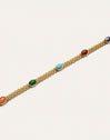 Choker Tape Stones Aço Banho de Ouro