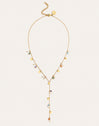 Y Shamira Necklace Gold Plated Steel