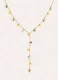 Y Shamira Necklace Gold Plated Steel
