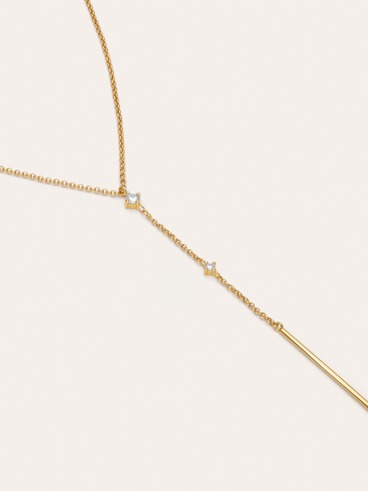 Imagen detalle de Collana Y Sparks Stick placcata in oro