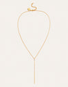 Collana Y Sparks Stick placcata in oro