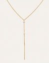 Collana Y Sparks Stick placcata in oro - vista 4