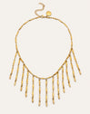 Collar Zafira Acero Baño Oro