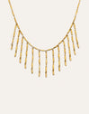 Collar Zafira Acero Baño Oro