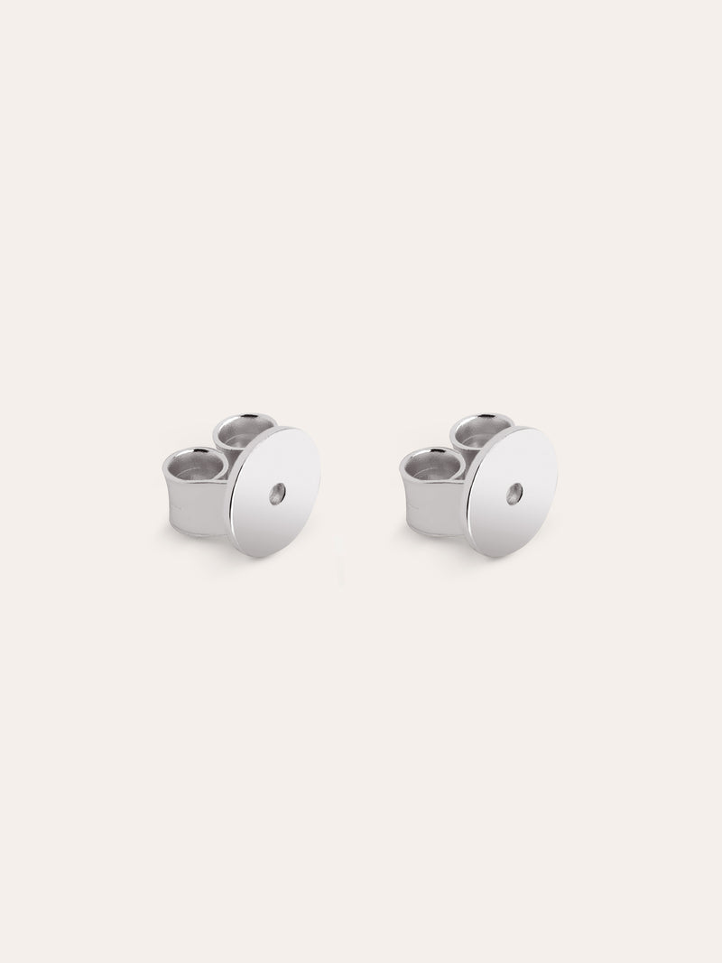 Pack 2 Druckknöpfe Silber