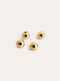 Pack of 4 Screw Clasps – Gold-Plated 