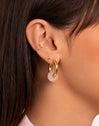 Mini Paw Gold Single Earring