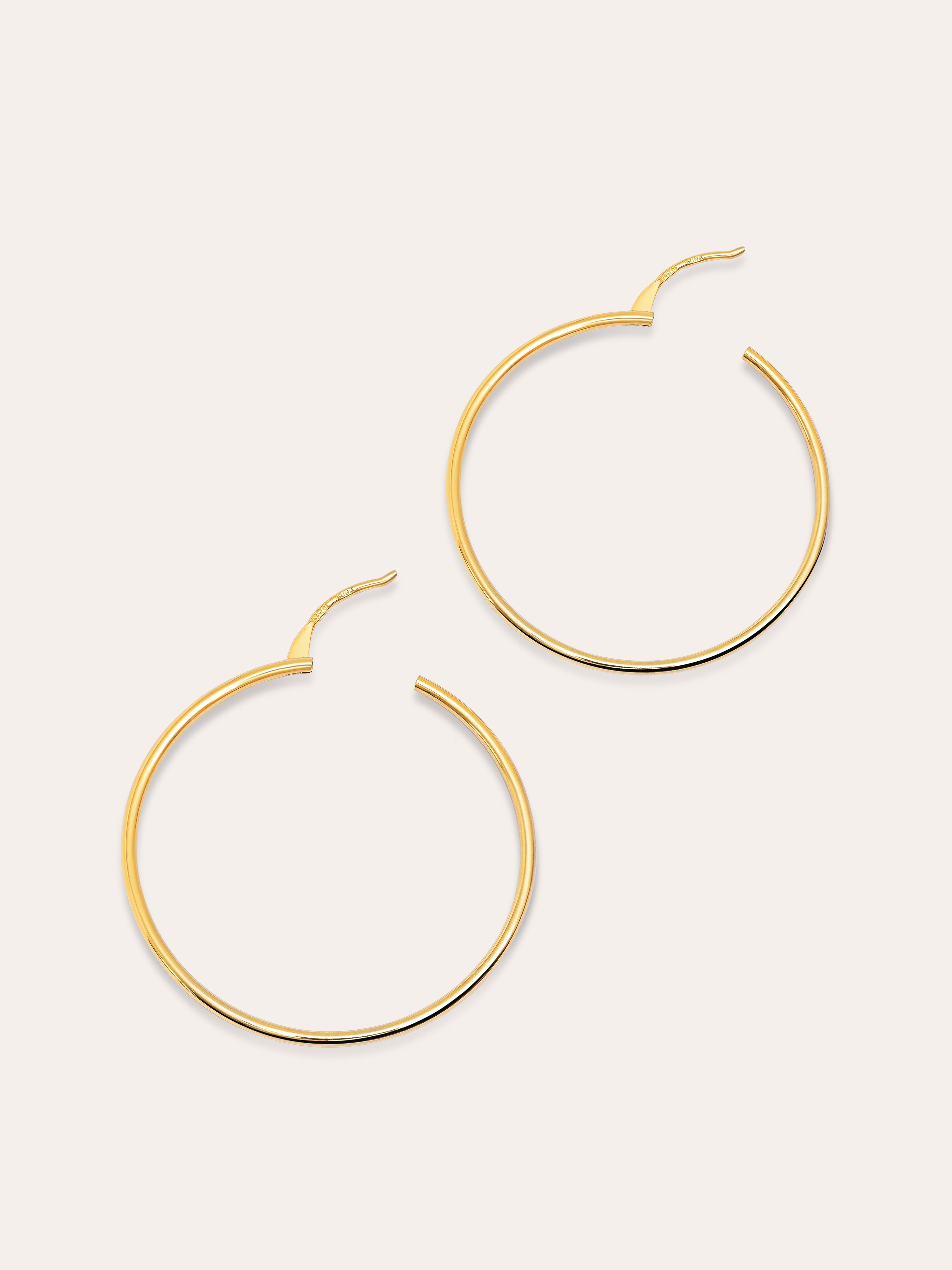 Ana L Gold Hoop Earrings