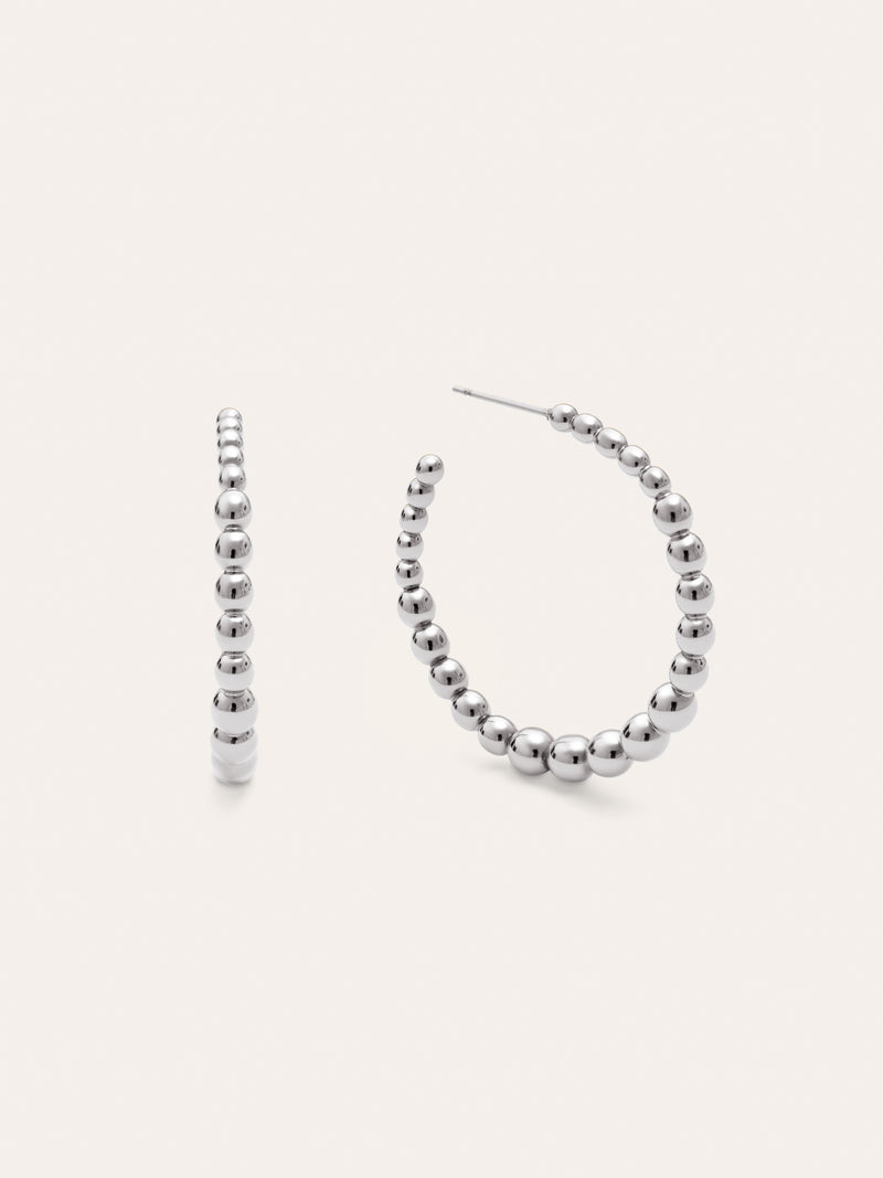 Pendientes Aro Bomb Acero