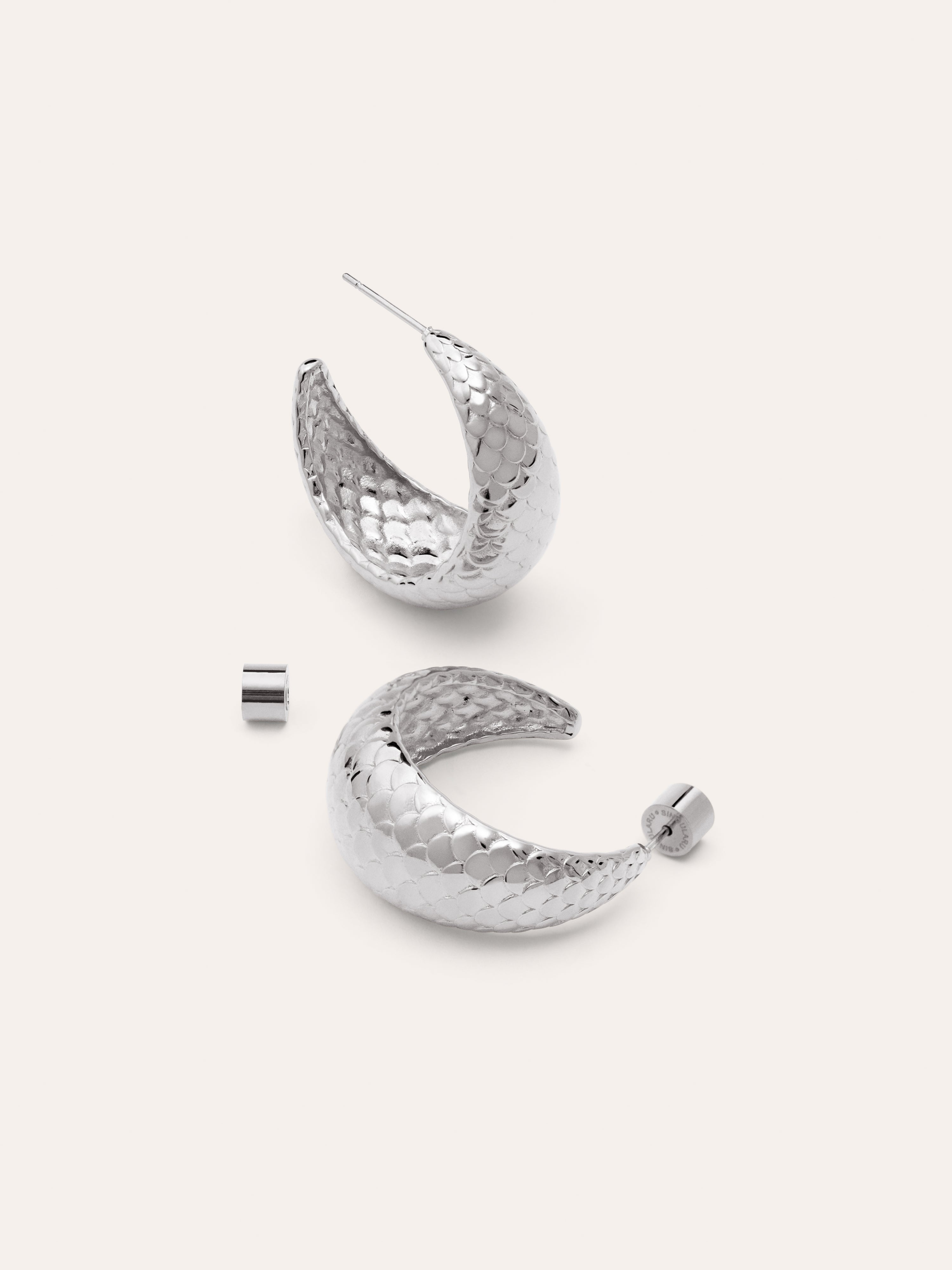 Pendientes Aro Mermaid Acero