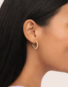 Pendientes Aro Scarlett S Baño Oro
