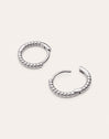 Imagen detalle de Creolen-Ohrringe Twist Stahl