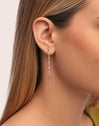 Aurora Color Gold Earrings