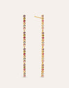 Aurora Color Gold Earrings
