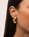 Pendientes Áurea Acero Baño Oro
