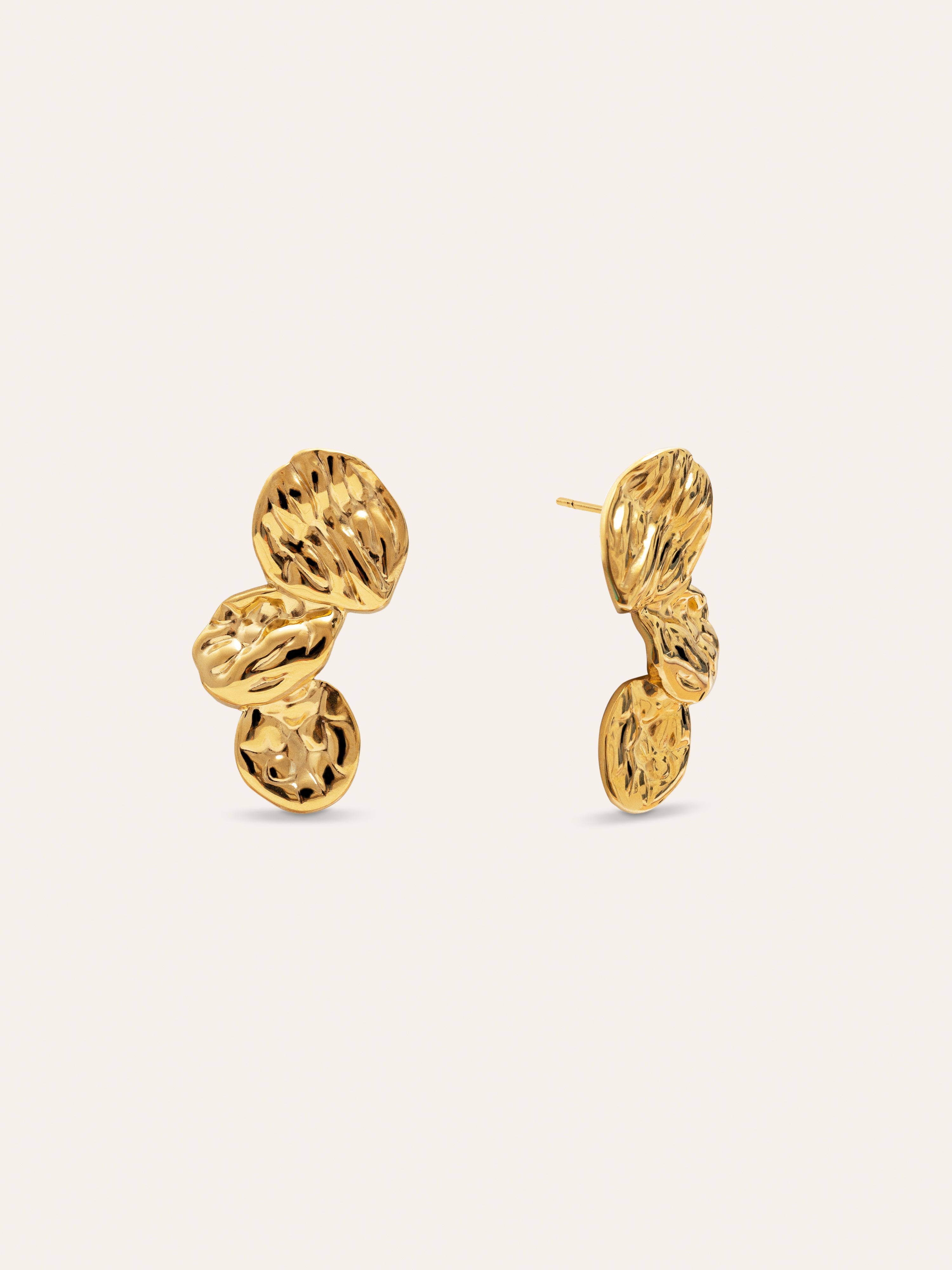 Pendientes Áurea Acero Baño Oro