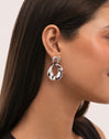 Boucles d'oreilles Azores Sister Acier