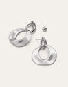 Boucles d'oreilles Azores Sister Acier