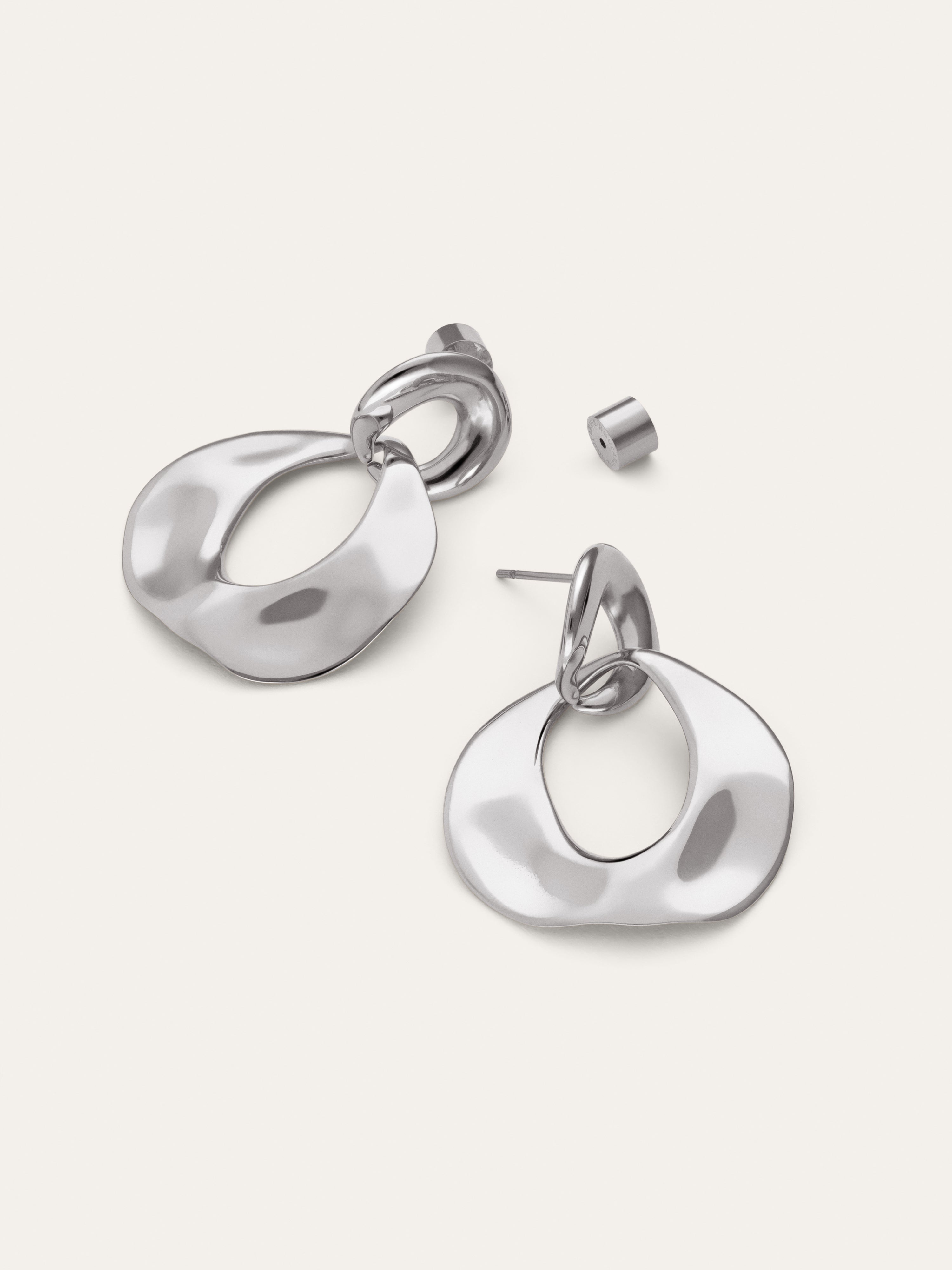 Boucles d'oreilles Azores Sister Acier