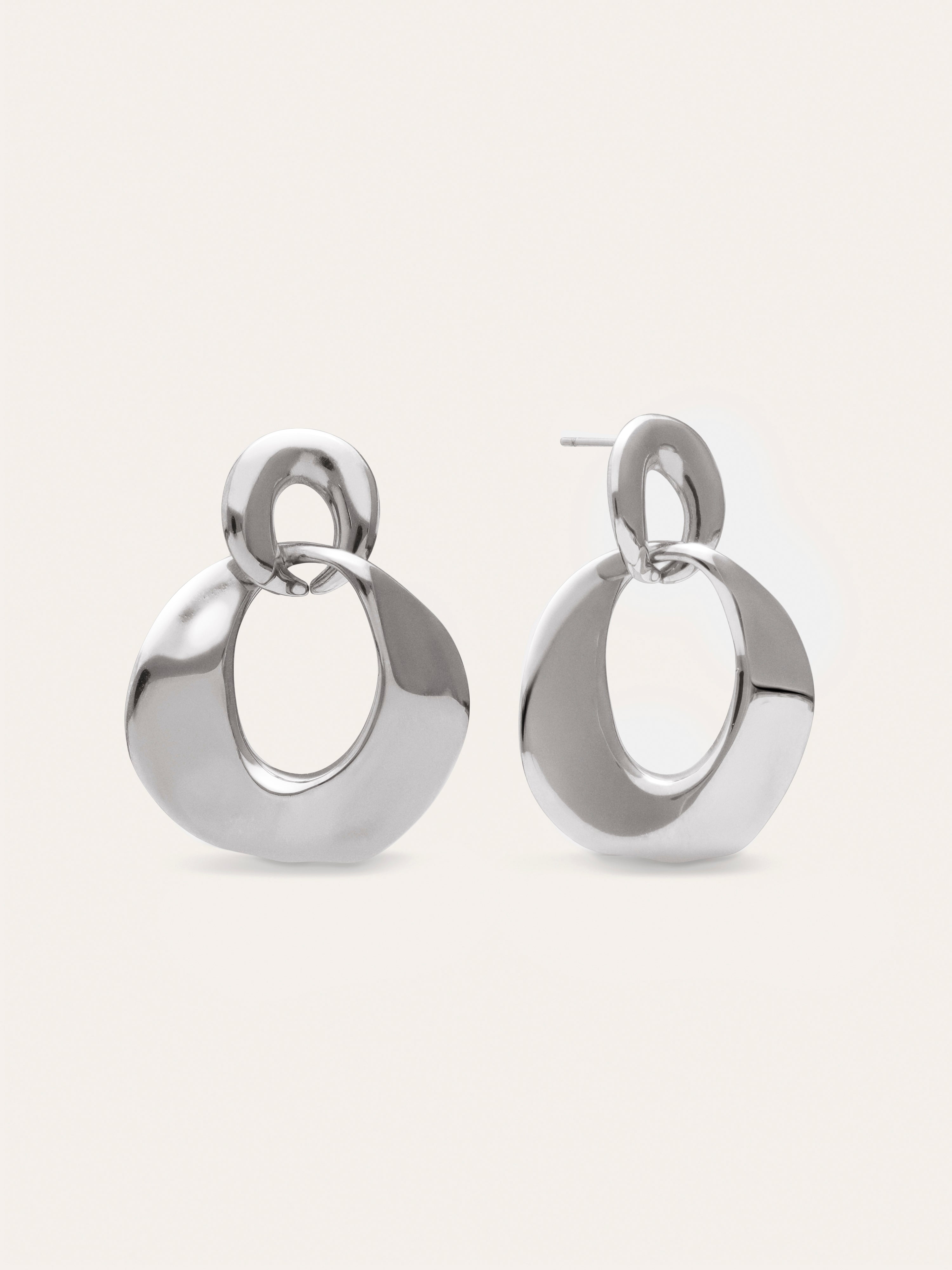 Boucles d'oreilles Azores Sister Acier