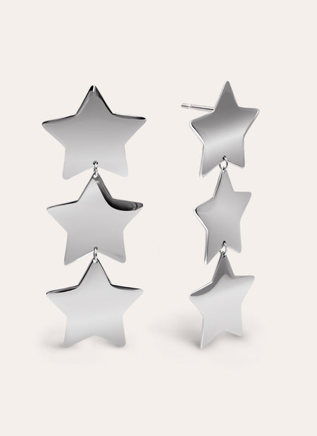 Pendientes Big Stars Acero