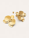 Pendientes Botanic Acero Baño Oro