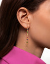 Pendientes Cascade Colors Baño Oro