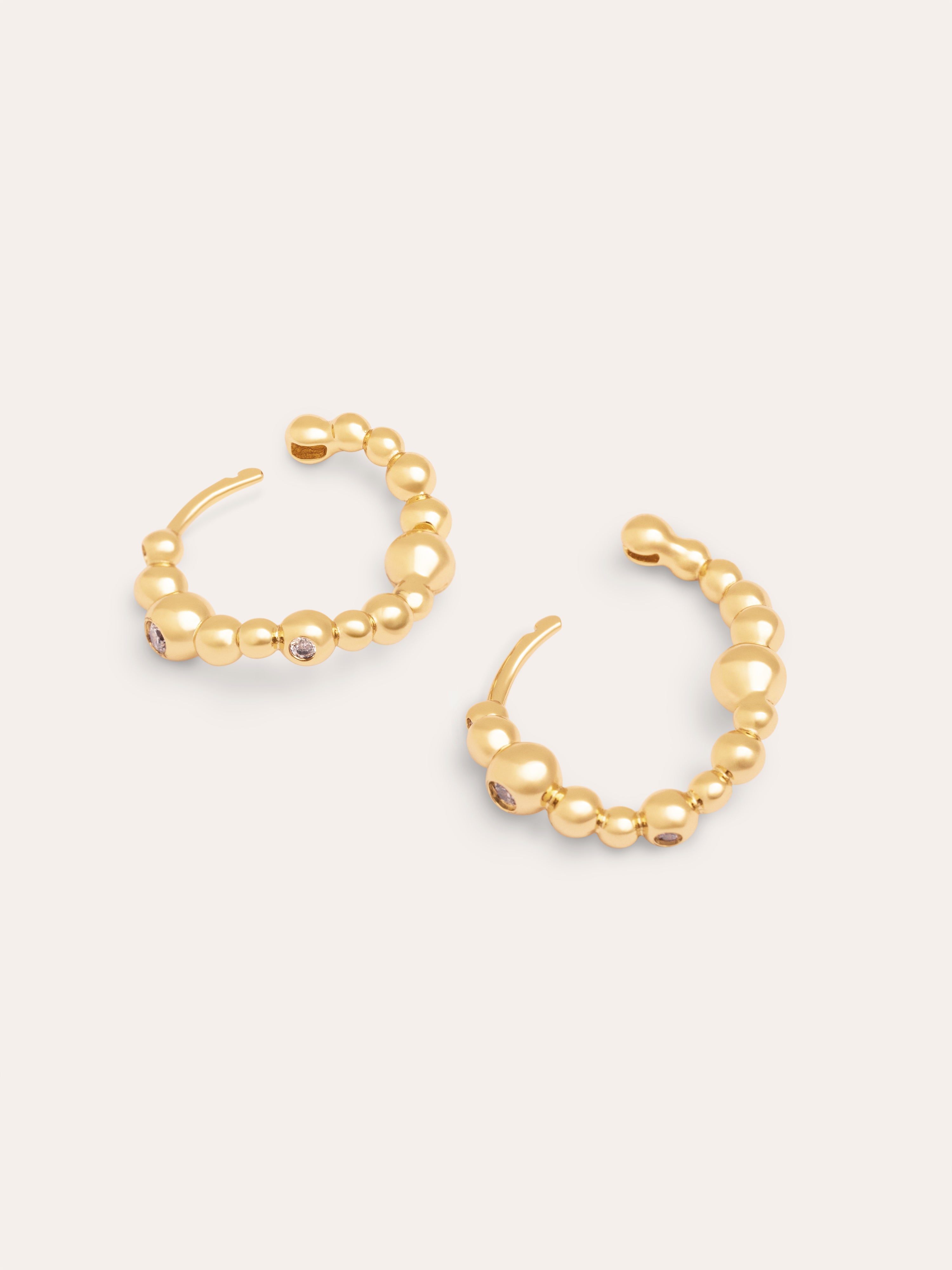 Aro Cava Gold Earrings