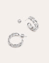 Chunky Link Stainless Steel Earrings