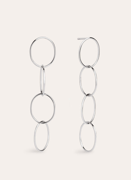 Ohrringe Circles & Circles aus Stahl