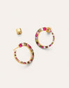 Circle Estelar Gold Earrings