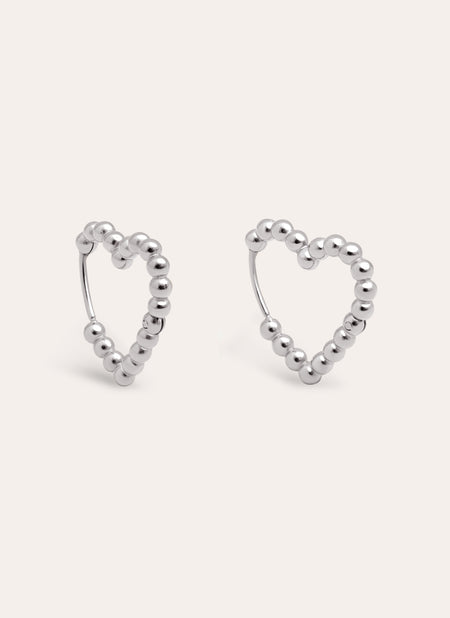 Heart Stainless Steel Earrings