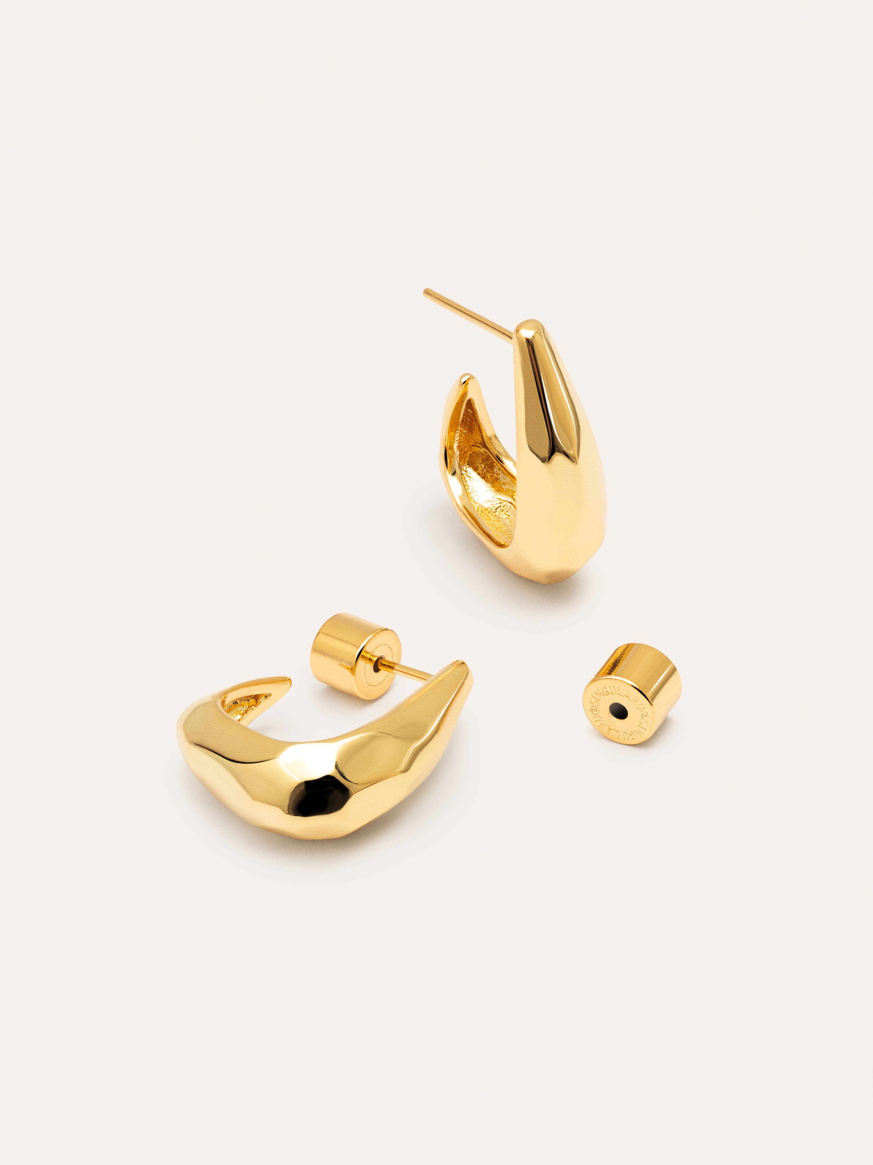 Espresso Gold Earrings 