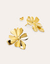 Flower Spring Gold Earrings