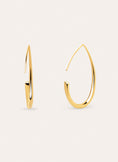 Boucles d'oreilles Goutte Arche Acier Plaqué Or