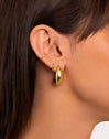 Klein 7 Gold Hoop Single Earring