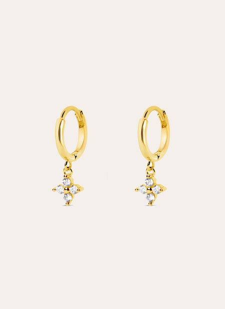 Hindi Gold Earrings