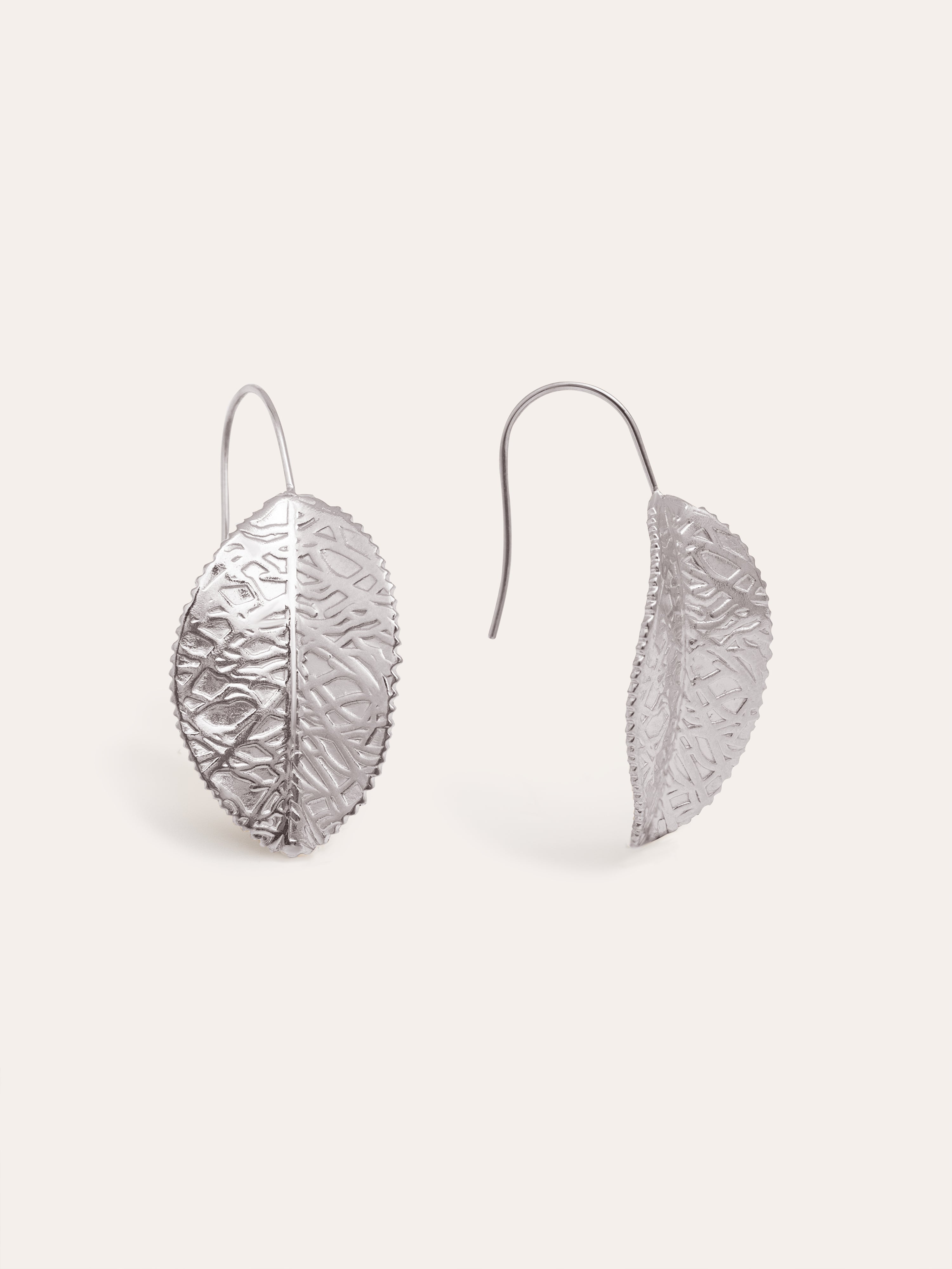 Leaf Stainless Steel Earrings