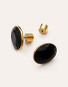 Imagen detalle de Lena Steel Earrings Gold Plated