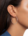 Pendientes Aro Maria L  Acero